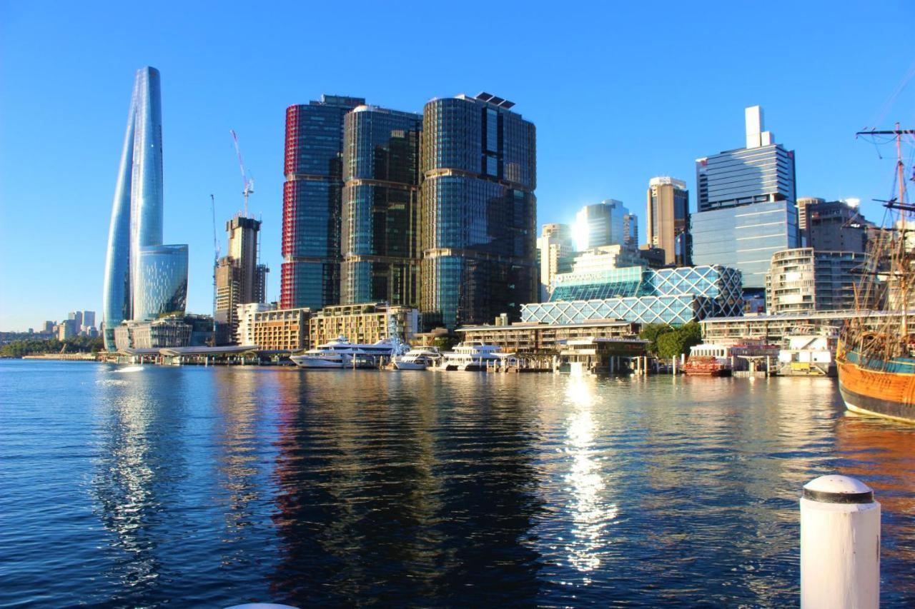 Spacious & Cosy 2 Bedroom Apartment In Darling Harbour Sydney Exteriör bild