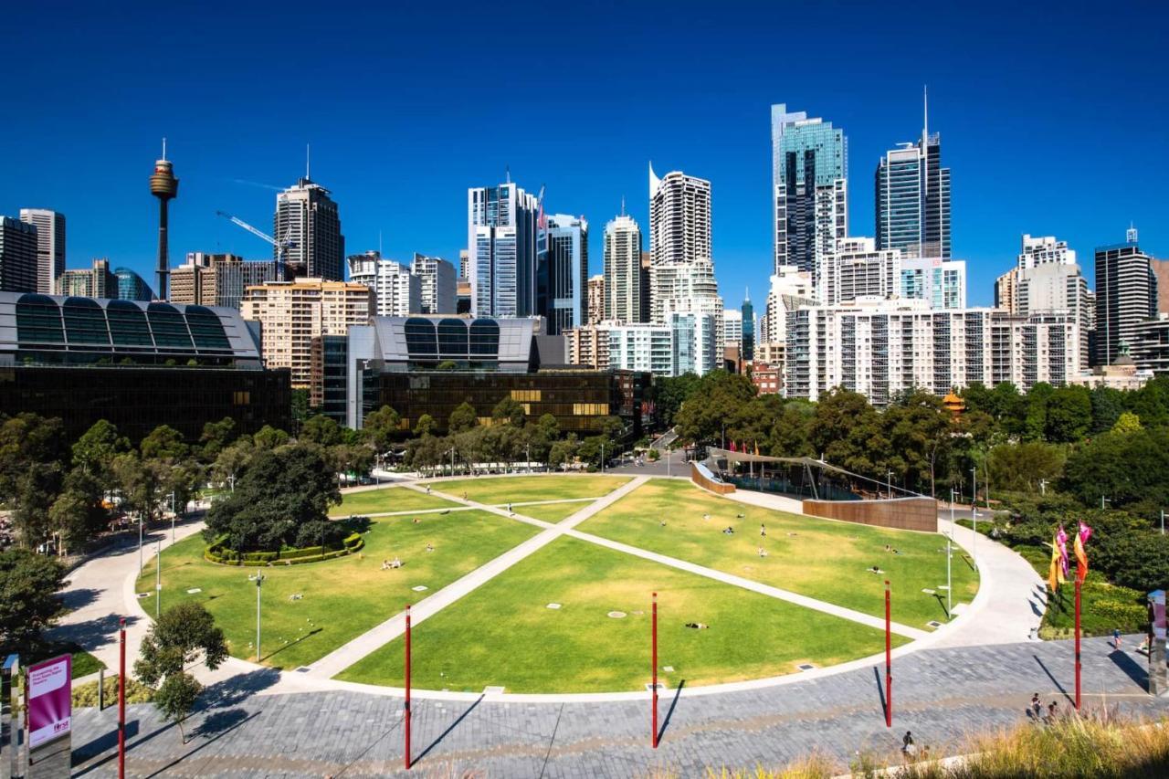 Spacious & Cosy 2 Bedroom Apartment In Darling Harbour Sydney Exteriör bild